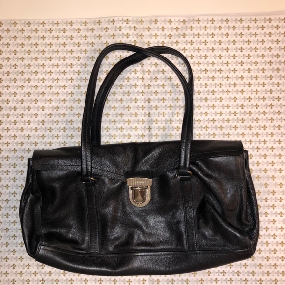 PRADA Authentic Black Leather Bag - Picture 11 of 11